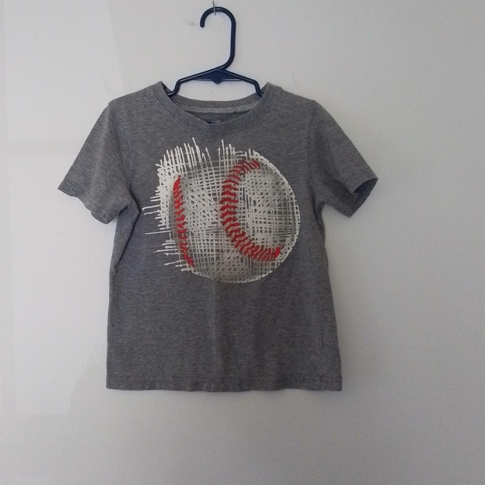 Lot of five boys size 5 short sleeve graphic T-shirts